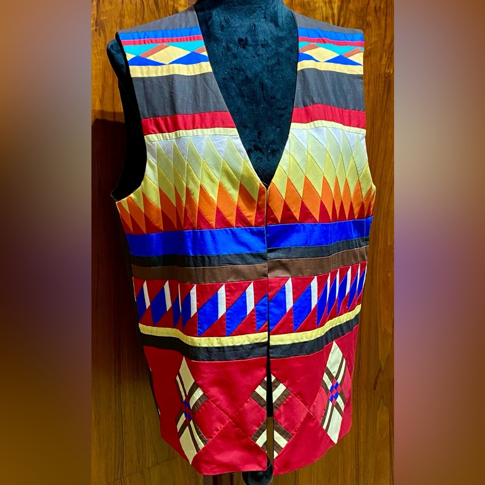 Handcrafted Seminole -Style Vest